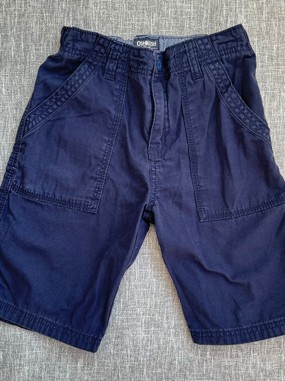 OshKosh B'gosh Size 10 Navy Boys Utility Shorts